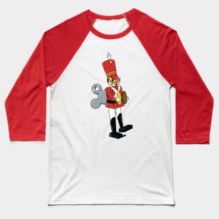 Christmas Toy Soldier Symbols Baseball T-Shirt